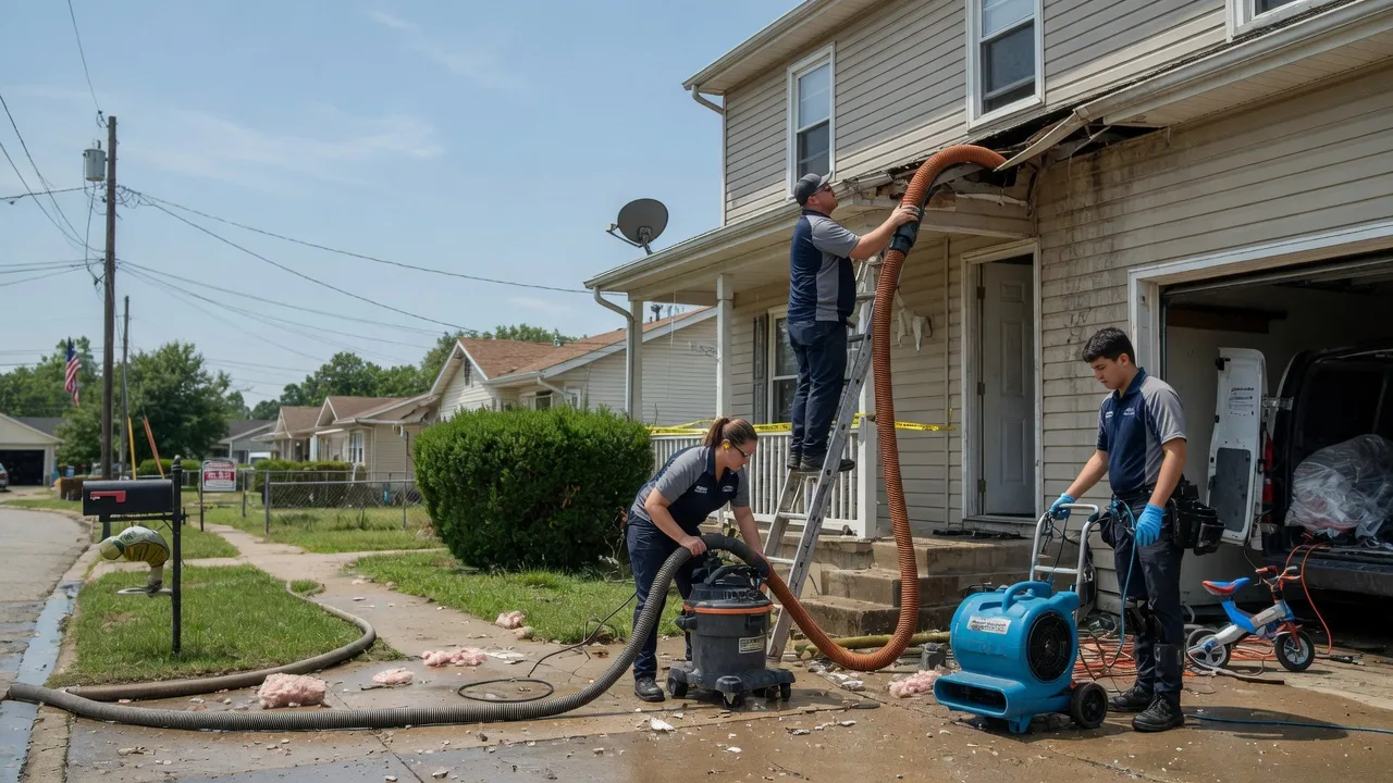 Water Damage Restoration in Confluence, PA near me